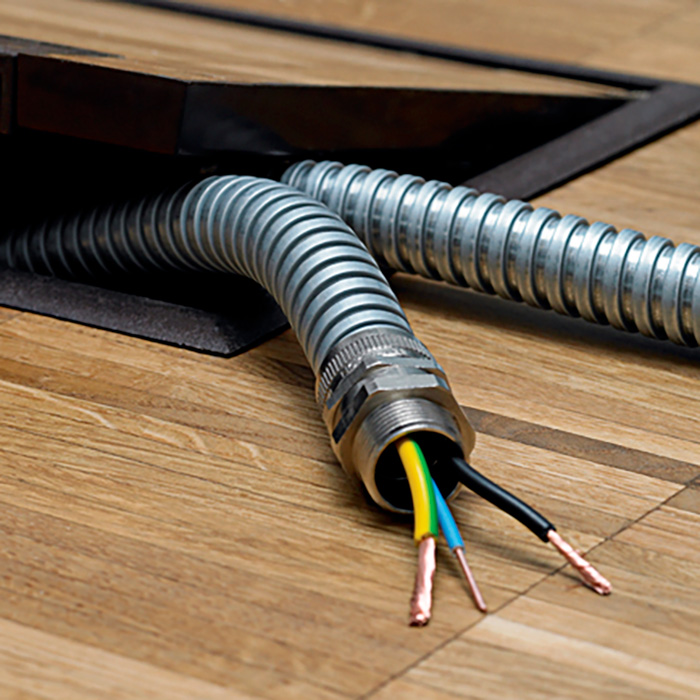 Металлорукав для кабеля: классификация, технические характеристики и правила монтажа