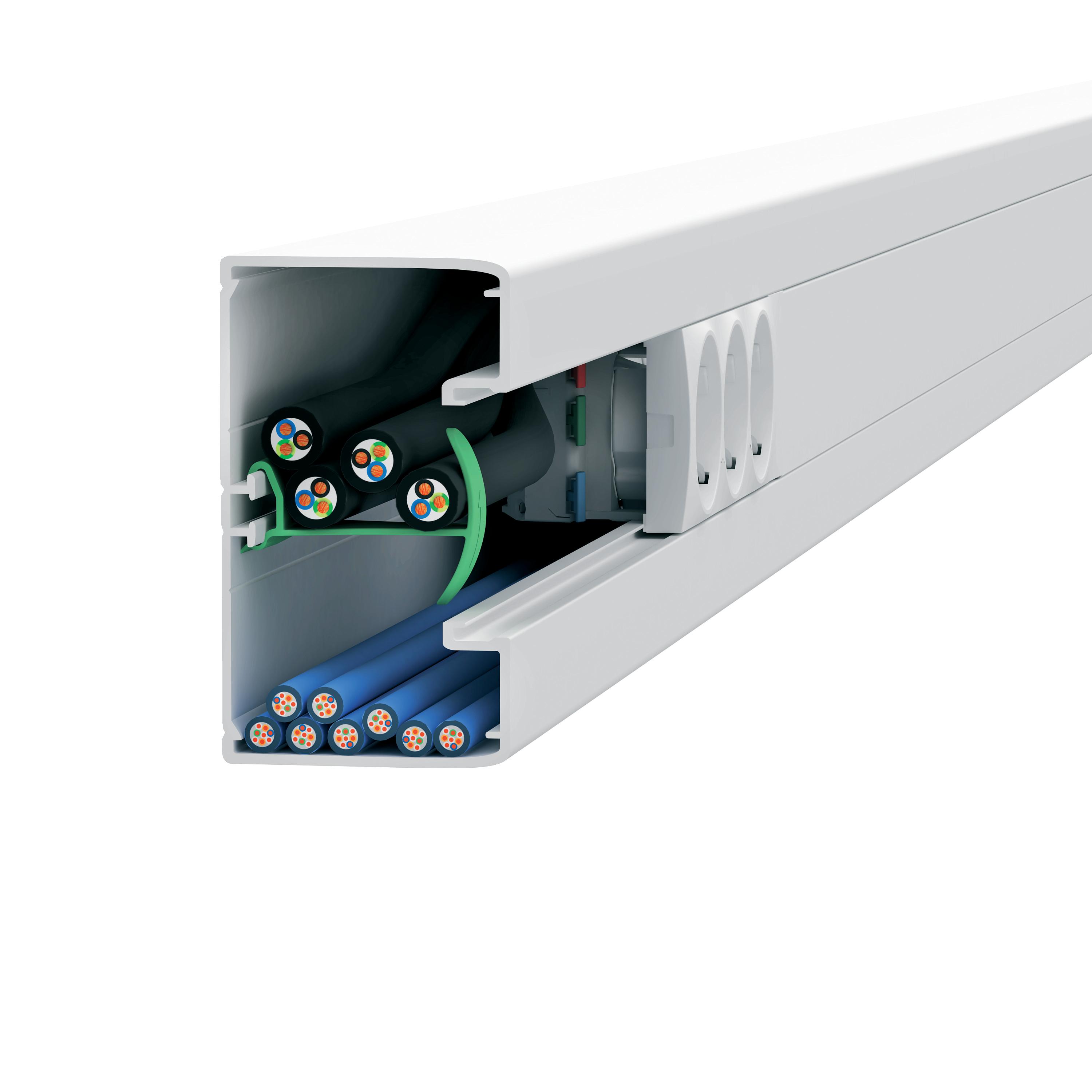Кабель-каналы для электропроводки: размеры, типы, преимущества и недостатки. кабель-канал 25х16
