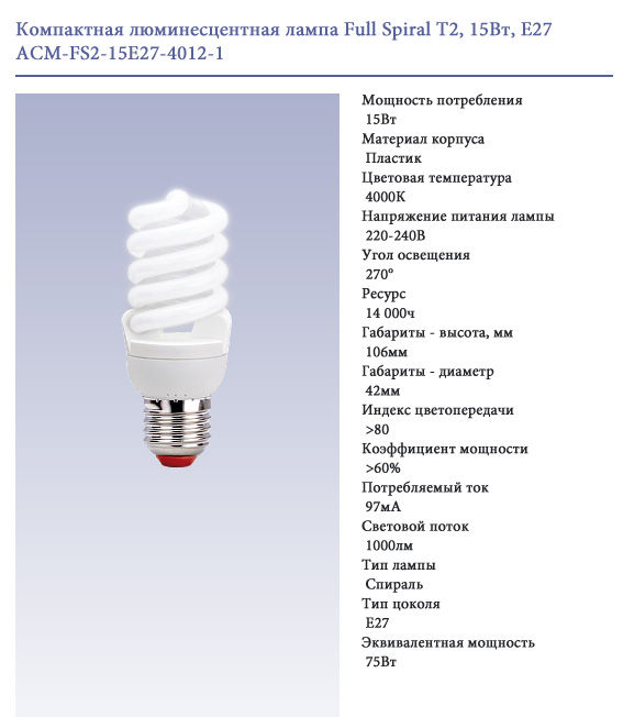 Технические характеристики люминесцентных ламп 36 вт