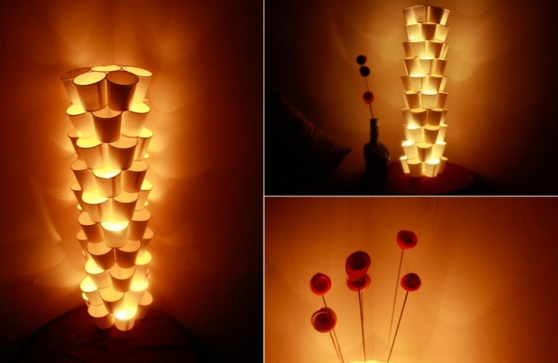 Настольные лампы своими руками: оригинальные дизайны (фото, видео)