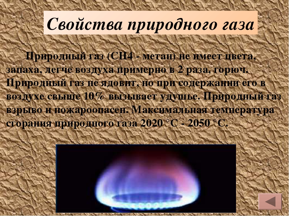 Природный газ: свойства, состав, технология добычи и применение