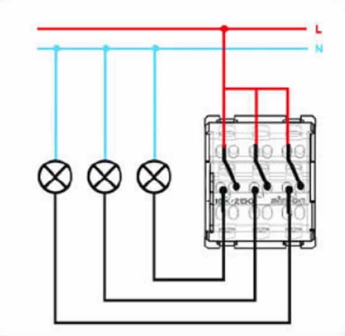 Схема подключения выключателя - полезные советы и инструкции по монтажу выключателя