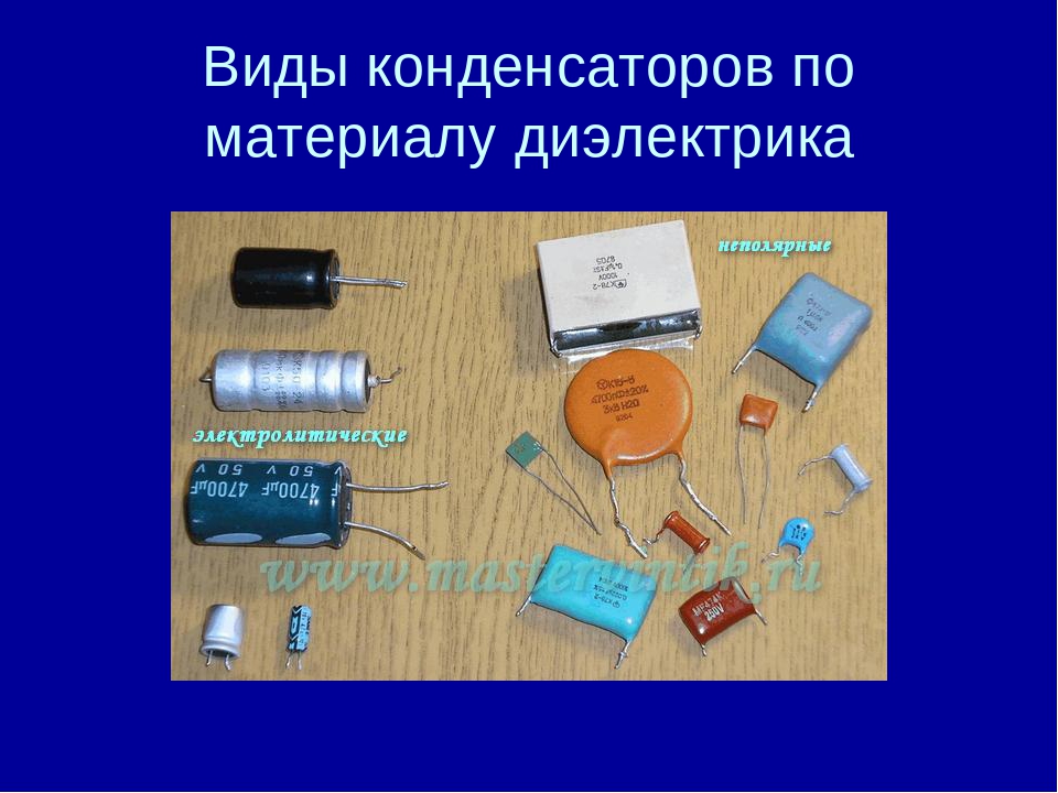 Емкость конденсатора, их типы, маркировка и применение