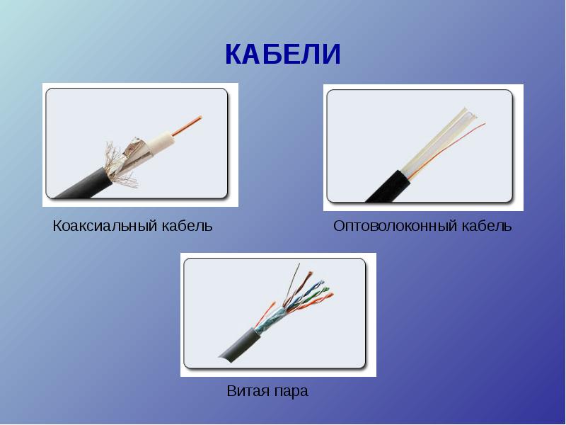 Разновидность витой пары. категории кабеля применяемых в сетях.