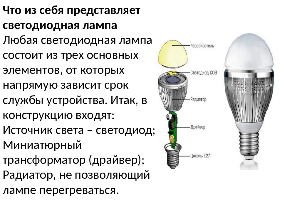 Подробная схема светодиодной лампы на 220в