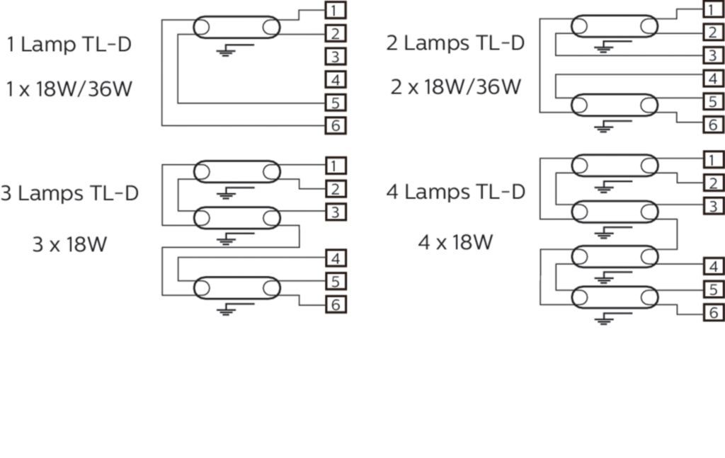 Электрическая схема включения люминесцентного светильника. подключение люминесцентных ламп: схема и принцип работы