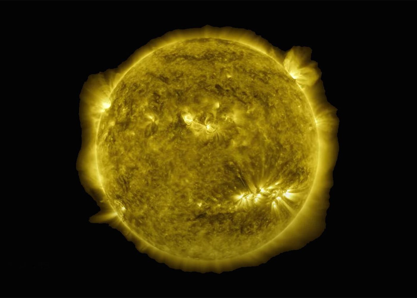 Nasa показало уникальное изображение «чёрного» солнца