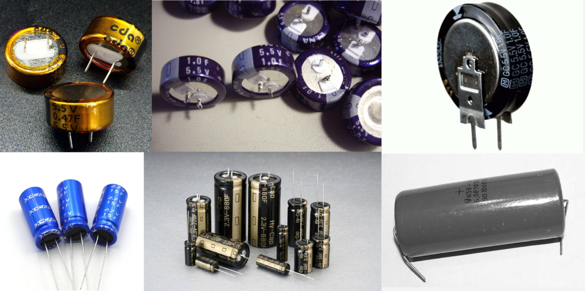 Ионисторы (суперконденсаторы) – устройство, виды, применение