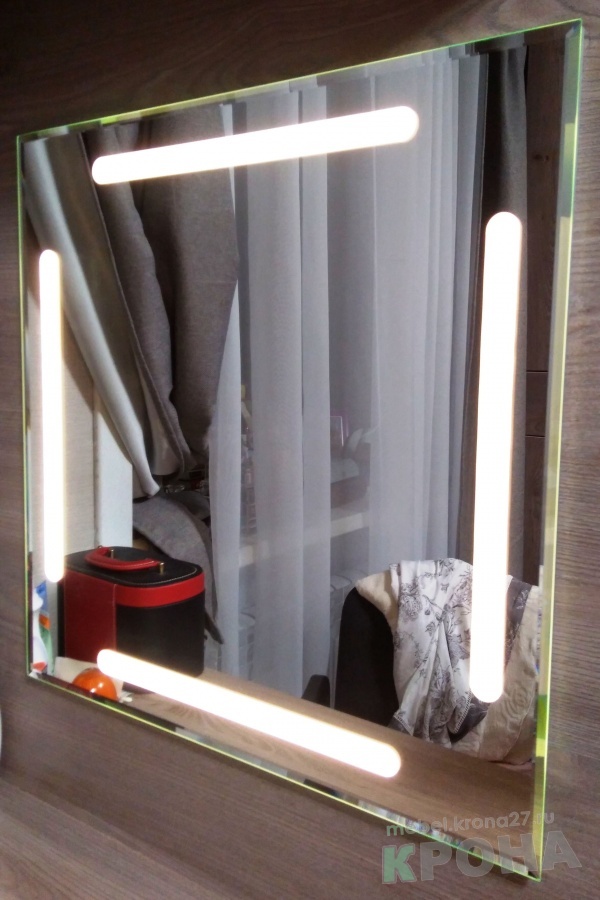 Зеркало с подсветкой своими руками: пошаговая инструкция с фото, описанием и чертежами
