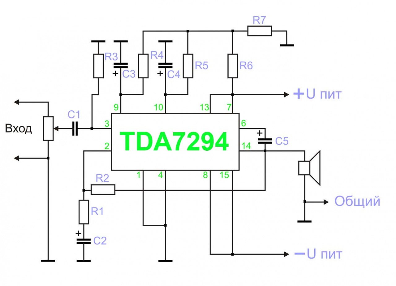Tda1514a: 50-ваттный усилитель за 15 минут » журнал практической электроники датагор (datagor practical electronics magazine)
