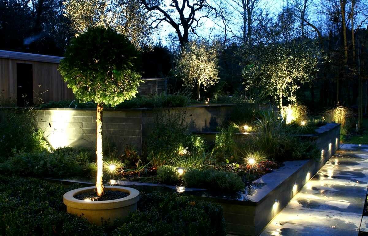 Как выбрать и установить садовые светильники для освещения загородного дома | наша стройка