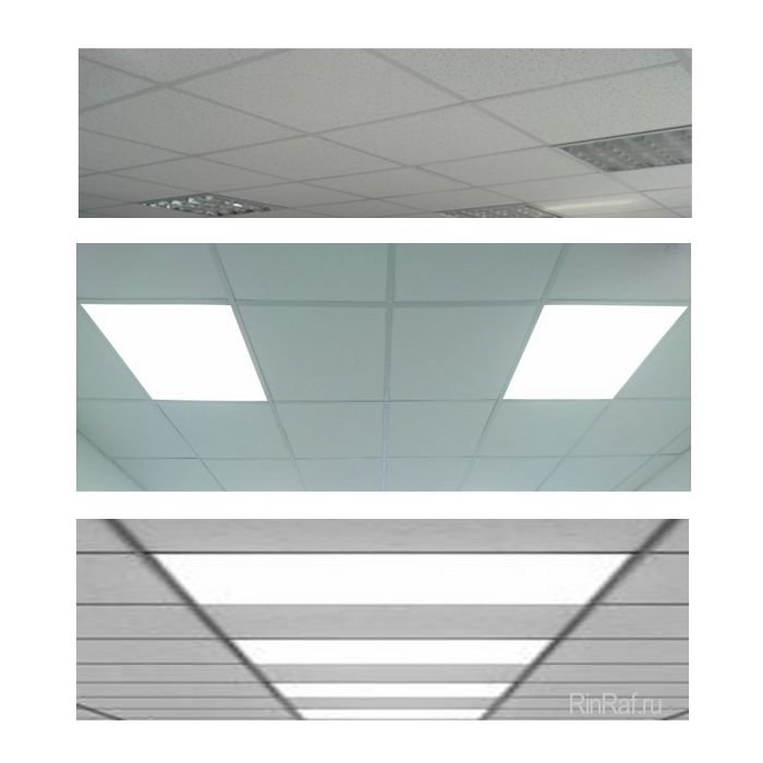 Установка светильников в реечный потолок своими руками: этапы