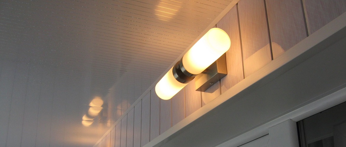 Светильник на балкон: как провести свет, освещение на лоджии своими руками, фото, видео