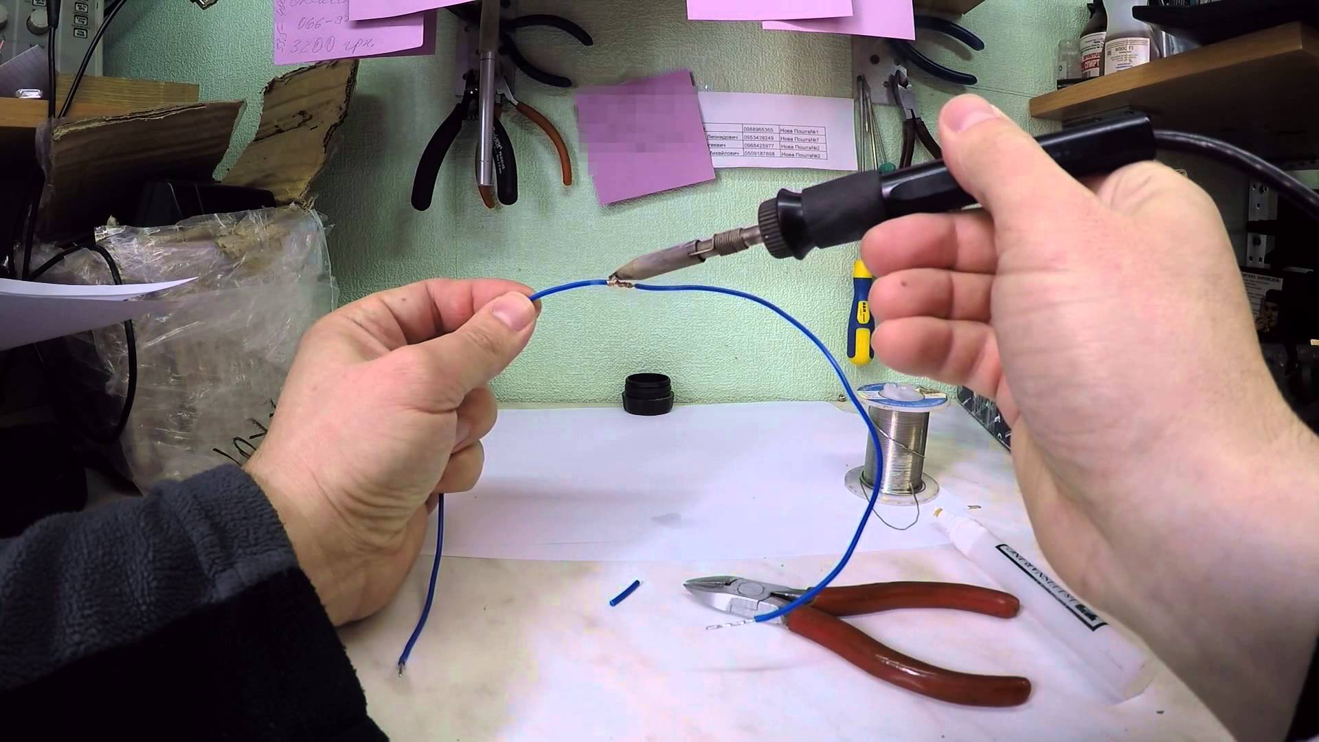 Как припаять провод без паяльника: расплавление припоя и лужение проводника для пайки деталей