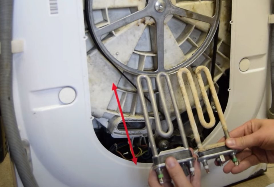 Как самостоятельно заменить тэн в стиральной машине-автомат